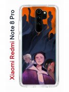 Чехол-накладка Xiaomi Redmi Note 8 Pro (585138) Kruche PRINT Со смыслом