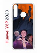 Чехол-накладка Huawei Y6p 2020 (588946) Kruche PRINT Со смыслом