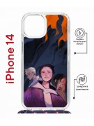 Чехол-накладка Apple iPhone 14  (625960) Kruche PRINT Со смыслом