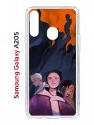 Чехол-накладка Samsung Galaxy A20S (588937) Kruche PRINT Со смыслом