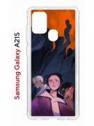 Чехол-накладка Samsung Galaxy A21S (587676) Kruche PRINT Со смыслом