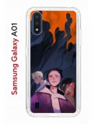 Чехол-накладка Samsung Galaxy A01/A015 (583858) Kruche PRINT Со смыслом