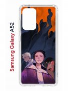 Чехол-накладка Samsung Galaxy A52 (598894) Kruche PRINT Со смыслом