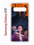 Чехол-накладка Samsung Galaxy S10 (580670) Kruche PRINT Со смыслом