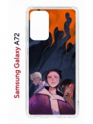 Чехол-накладка Samsung Galaxy A72 (598893) Kruche PRINT Со смыслом