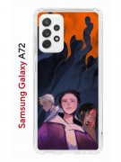 Чехол-накладка Samsung Galaxy A72 (598893) Kruche PRINT Со смыслом