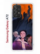 Чехол-накладка Samsung Galaxy A72 (598893) Kruche PRINT Со смыслом