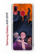 Чехол-накладка Samsung Galaxy A20 2019 (580663) Kruche PRINT Со смыслом