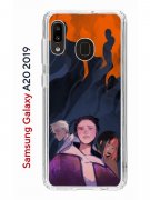 Чехол-накладка Samsung Galaxy A20 2019 (580663) Kruche PRINT Со смыслом