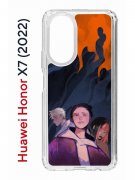 Чехол-накладка Huawei Honor X7  (638390) Kruche PRINT Со смыслом