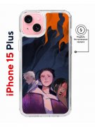 Чехол-накладка Apple iPhone 15 Plus (641583) Kruche PRINT Со смыслом