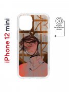 Чехол-накладка Apple iPhone 12 mini (598887) Kruche PRINT Чувства Бена