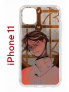 Чехол-накладка Apple iPhone 11 (580676) Kruche PRINT Чувства Бена