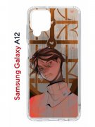 Чехол-накладка Samsung Galaxy A12 (594609) Kruche PRINT Чувства Бена