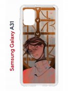 Чехол-накладка Samsung Galaxy A31 (587679) Kruche PRINT Чувства Бена