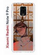 Чехол-накладка Xiaomi Redmi Note 9 Pro  (588932) Kruche PRINT Чувства Бена