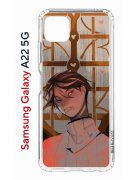 Чехол-накладка Samsung Galaxy A22 5G (625952) Kruche PRINT Чувства Бена