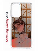 Чехол-накладка Samsung Galaxy A23 (630893) Kruche PRINT Чувства Бена