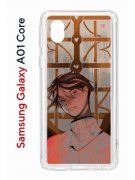 Чехол-накладка Samsung Galaxy A01 Core (593952) Kruche PRINT Чувства Бена