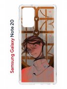 Чехол-накладка Samsung Galaxy Note 20 (588938) Kruche PRINT Чувства Бена