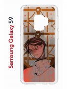 Чехол-накладка Samsung Galaxy S9  (580669) Kruche PRINT Чувства Бена