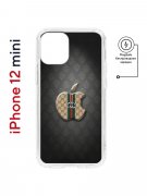 Чехол-накладка Apple iPhone 12 mini (598887) Kruche PRINT LuxG