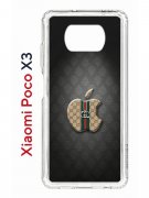 Чехол-накладка Xiaomi Poco X3 (593960) Kruche PRINT LuxG