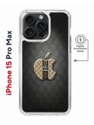 Чехол-накладка iPhone 15 Pro Max Kruche Magnet Print LuxG
