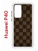 Чехол-накладка Huawei P40 (583862) Kruche PRINT LuxPaper