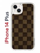 Чехол-накладка iPhone 14 Plus Kruche Print LuxPaper