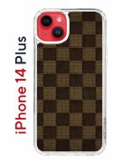 Чехол-накладка iPhone 14 Plus Kruche Print LuxPaper