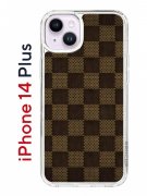 Чехол-накладка iPhone 14 Plus Kruche Print LuxPaper