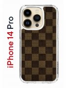 Чехол-накладка iPhone 14 Pro Kruche Print LuxPaper