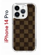 Чехол-накладка iPhone 14 Pro Kruche Print LuxPaper