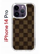 Чехол-накладка iPhone 14 Pro Kruche Print LuxPaper