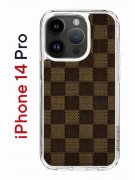 Чехол-накладка iPhone 14 Pro Kruche Print LuxPaper