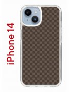 Чехол-накладка iPhone 14 Kruche Print LuxPaper 2