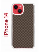 Чехол-накладка iPhone 14 Kruche Print LuxPaper 2