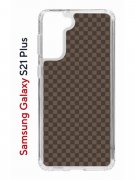 Чехол-накладка Samsung Galaxy S21 Plus (594681) Kruche PRINT LuxPaper 2