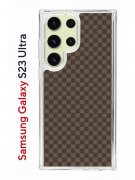 Чехол-накладка Samsung Galaxy S23 Ultra Kruche Print LuxPaper 2