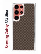 Чехол-накладка Samsung Galaxy S23 Ultra Kruche Print LuxPaper 2