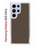 Чехол-накладка Samsung Galaxy S23 Ultra Kruche Print LuxPaper 2
