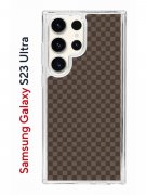 Чехол-накладка Samsung Galaxy S23 Ultra Kruche Print LuxPaper 2