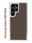 Чехол-накладка Samsung Galaxy S23 Ultra Kruche Print LuxPaper 2