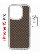 Чехол-накладка iPhone 15 Pro Kruche Magnet Print LuxPaper 2