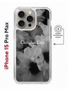 Чехол-накладка iPhone 15 Pro Max Kruche Magnet Print Dior 1