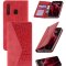 Чехол книжка Samsung Galaxy A20 2019/A30 2019 Kruche Purse Croc Red