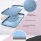 Чехол-накладка Samsung Galaxy A72 Kruche Silicone Plain Blue