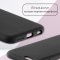 Чехол-накладка iPhone 6/6S Kruche Silicone Plain Black