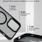 Чехол-накладка iPhone 13 Pro Max Kruche Matte Magnet Black